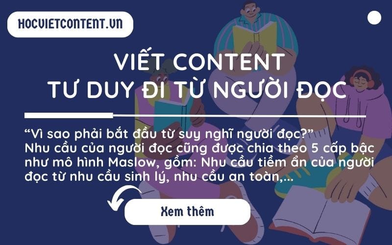 Viết content - Tư duy đi từ người đọc